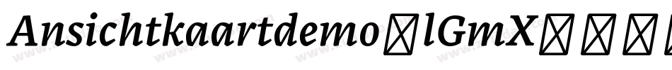 Ansichtkaartdemo-lGmX字体转换
