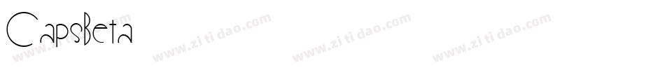 CapsBeta字体转换