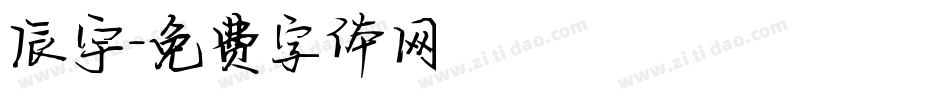 辰宇字体转换