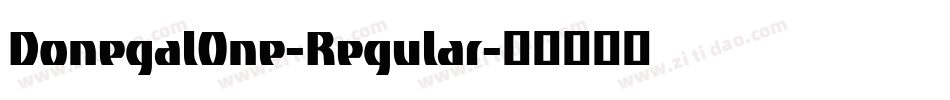 DonegalOne-Regular字体转换 DonegalOne-Regular字体转换