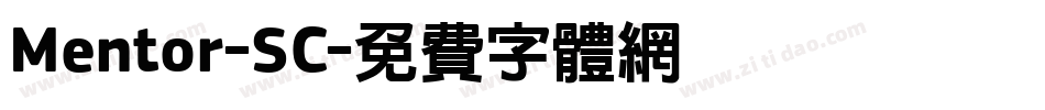 Mentor-SC字体转换