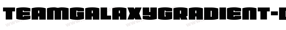 TeamGalaxyGradient-d9n8x字体转换