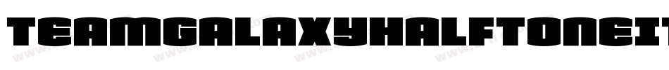 TeamGalaxyHalftoneItalic-eZ1Yn字体转换