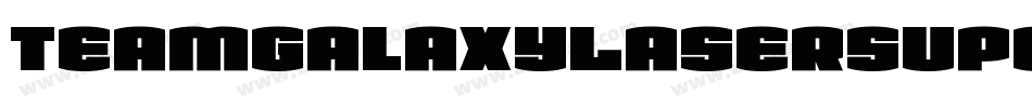 TeamGalaxyLaserSuperItalic-nRg40字体转换