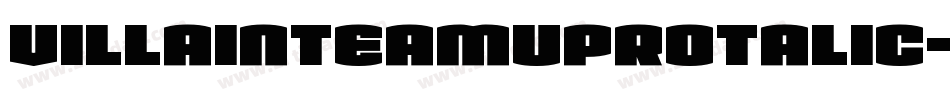 VillainTeamUpRotalic-eZ9vn字体转换