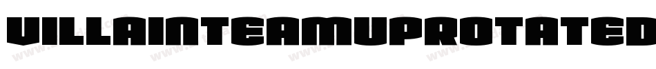 VillainTeamUpRotated-Wyp4O字体转换