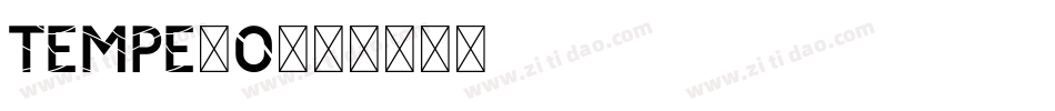 TEMPE_0字体转换