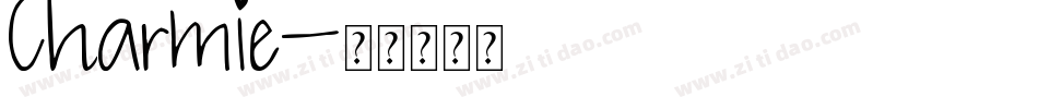 Charmie字体转换
