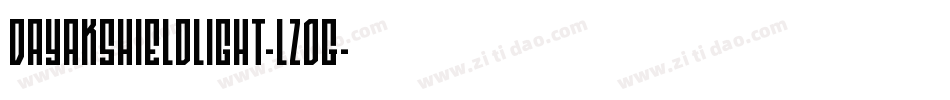 DayakShieldLight-Lz0G字体转换