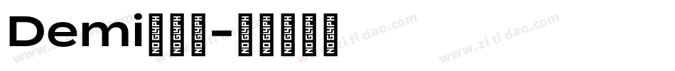 Demi转换器字体转换