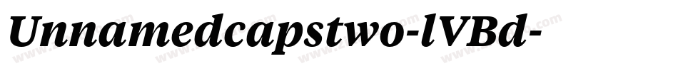 Unnamedcapstwo-lVBd字体转换