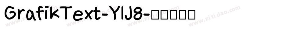 GrafikText-YlJ8字体转换