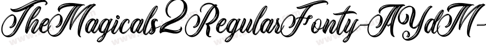 TheMagicals2RegularFonty-AYdM字体转换