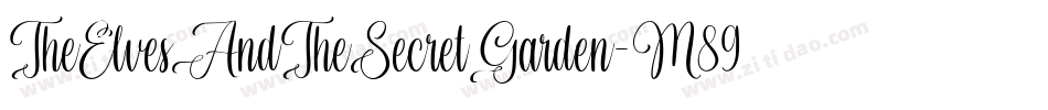 TheElvesAndTheSecretGarden-M89J字体转换