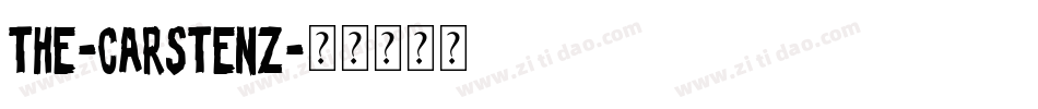 The-Carstenz字体转换