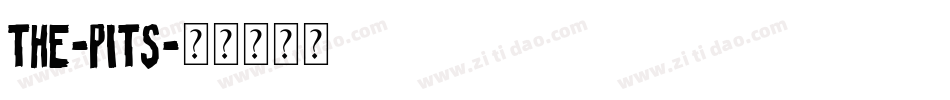 The-Pits字体转换