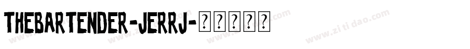TheBartender-jErrj字体转换