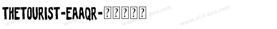 TheTourist-Eaaqr字体转换