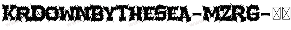 KrDownByTheSea-mZRG字体转换