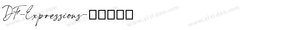 DF-Expressions字体转换
