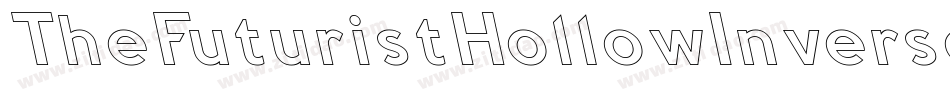 TheFuturistHollowInverse-JRpOB字体转换