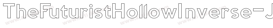 TheFuturistHollowInverse-JRpOB字体转换
