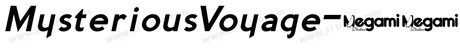 MysteriousVoyage字体转换 MysteriousVoyage字体转换