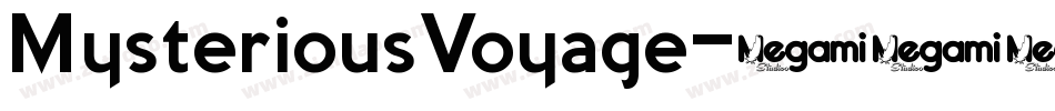 MysteriousVoyage字体转换 MysteriousVoyage字体转换