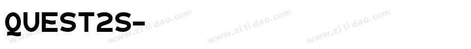 quest2s字体转换
