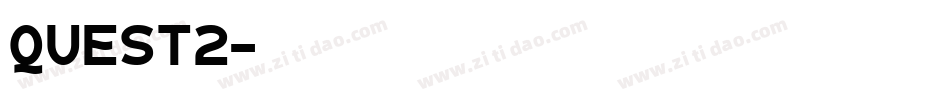 quest2字体转换