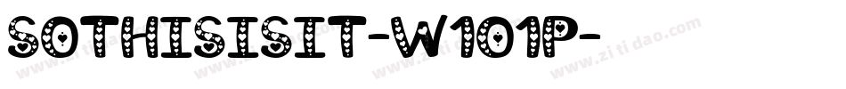 SoThisIsIt-w1o1P字体转换