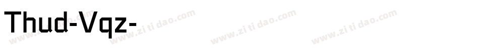 Thud-Vqz字体转换