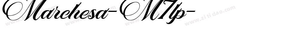 Marchesa-M7lp字体转换