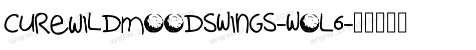 CureWildMoodSwings-woL6字体转换