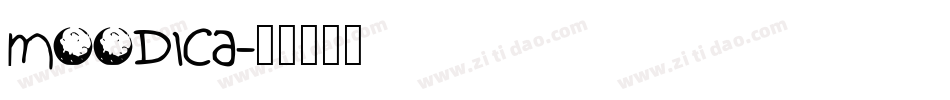 Moodica字体转换