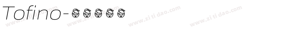 Tofino字体转换