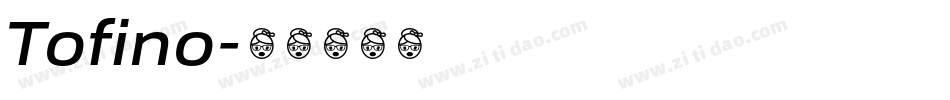 Tofino字体转换