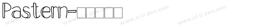 Pastern字体转换