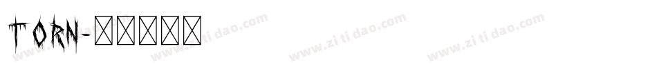 TORN字体转换