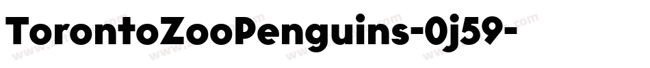 TorontoZooPenguins-0j59字体转换
