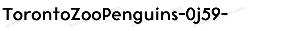 TorontoZooPenguins-0j59字体转换