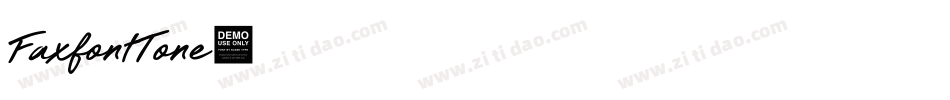 FaxfontTone字体转换