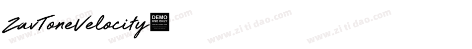 ZavToneVelocity字体转换