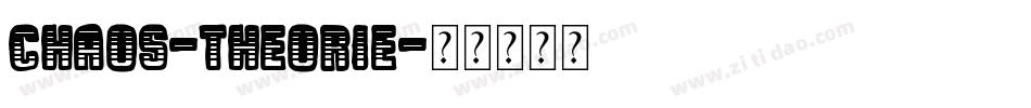Chaos-Theorie字体转换