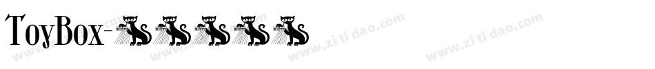 ToyBox字体转换