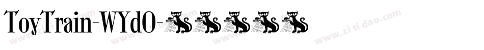 ToyTrain-WYdO字体转换