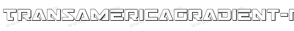 TransAmericaGradient-Pwp7字体转换