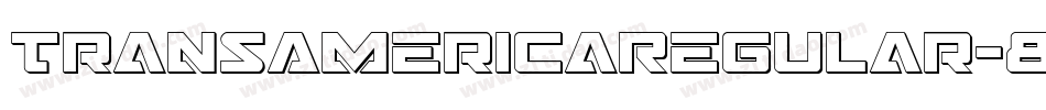 TransAmericaRegular-893n字体转换