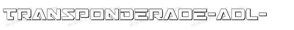 TransponderAoe-ADL字体转换