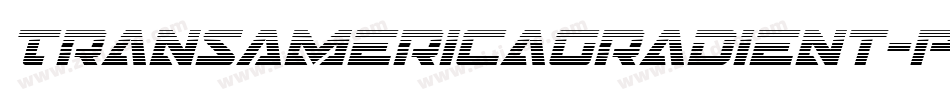 TransAmericaGradient-Pwp7字体转换
